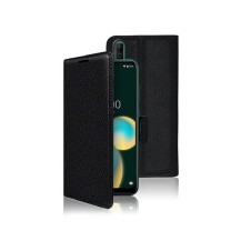 Étui Portefeuille Noir pour Wiko View 4 Lite