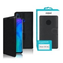 Etui Portefeuille Zanae noir pour Honor 20 Lite