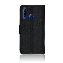 Etui Portefeuille Zanae noir pour Honor 20 Lite