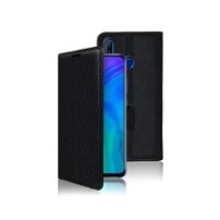 Etui Portefeuille Zanae noir pour Honor 20 Lite