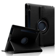 Étui rotatif noir pour Samsung Galaxy Tab S7/S8