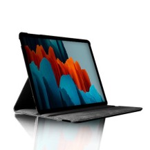 Étui rotatif noir pour Samsung Galaxy Tab S7/S8