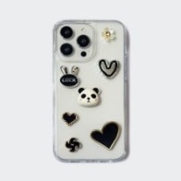 Autocollant 3D Pearl Panda Universel