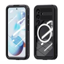 Coque Étanche Noire pour Galaxy S25