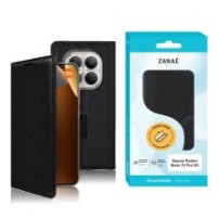 Etui Portefeuille Zanae pour Redmi Note 15 Pro 5G noir