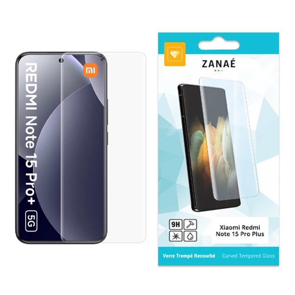 Verre trempé pour Redmi Note 15 Pro Plus transparent