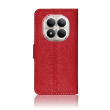 Étui portefeuille rouge pour Redmi Note 15 Pro 5G