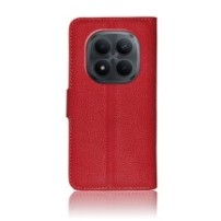 Etui Portefeuille Zanae rouge pour Redmi Note 15 Pro Plus