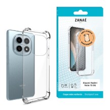 Coque Silicone transparente avec coins renforcés pour Redmi Note 15 5G