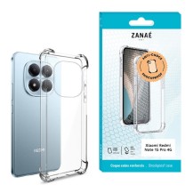 Coque silicone transparente avec coins renforcés pour Redmi Note 15 Pro 4G