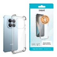 Coque silicone transparente avec coins renforcés pour Redmi Note 15 Pro 4G