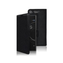 Etui Portefeuille Noir pour Sony Xperia XZ1