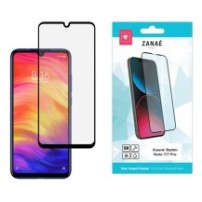 Verre trempé noir Full Cover pour Redmi Note 7 et 7 Pro