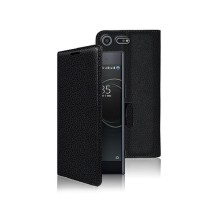 Étui Portefeuille Noir pour Sony Xperia XZ Premium