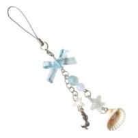 Charm de téléphone Mermaid accroché à un smartphone