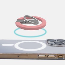 Anneau MagSafe universel de couleur rose