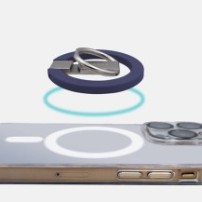 Anneau MagSafe Marine en position sur smartphone