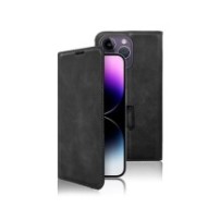 Etui Portefeuille Zanae Columbia pour iPhone 14 Pro Max Noir