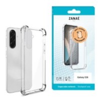 Coque silicone transparente avec coins renforcés pour Galaxy S26
