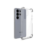 Coque Silicone transparente pour Galaxy S26 Ultra avec coins renforcés
