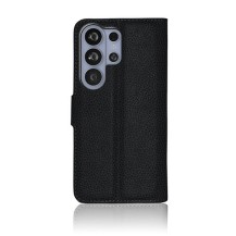 Étui portefeuille Zanae noir pour Galaxy S26 Ultra