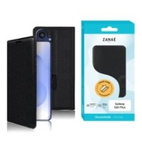 Etui Portefeuille Zanae noir pour Galaxy S26 Plus
