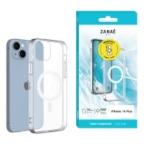 Coque transparente compatible MagSafe pour iPhone 14 Plus