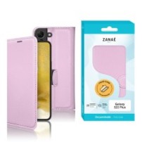 Étui portefeuille rose pour Samsung Galaxy S22 Plus