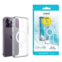 Coque transparente compatible MagSafe pour iPhone 14 Pro Max