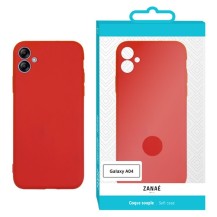 Coque rouge Zanae Color pour Galaxy A04