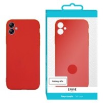 Coque rouge Zanae Color pour Galaxy A04