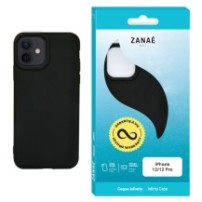 Coque Infinity noire pour iPhone 12 et 12 Pro