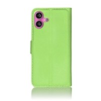 Etui Portefeuille Zanae Vert pour iPhone 16 Plus