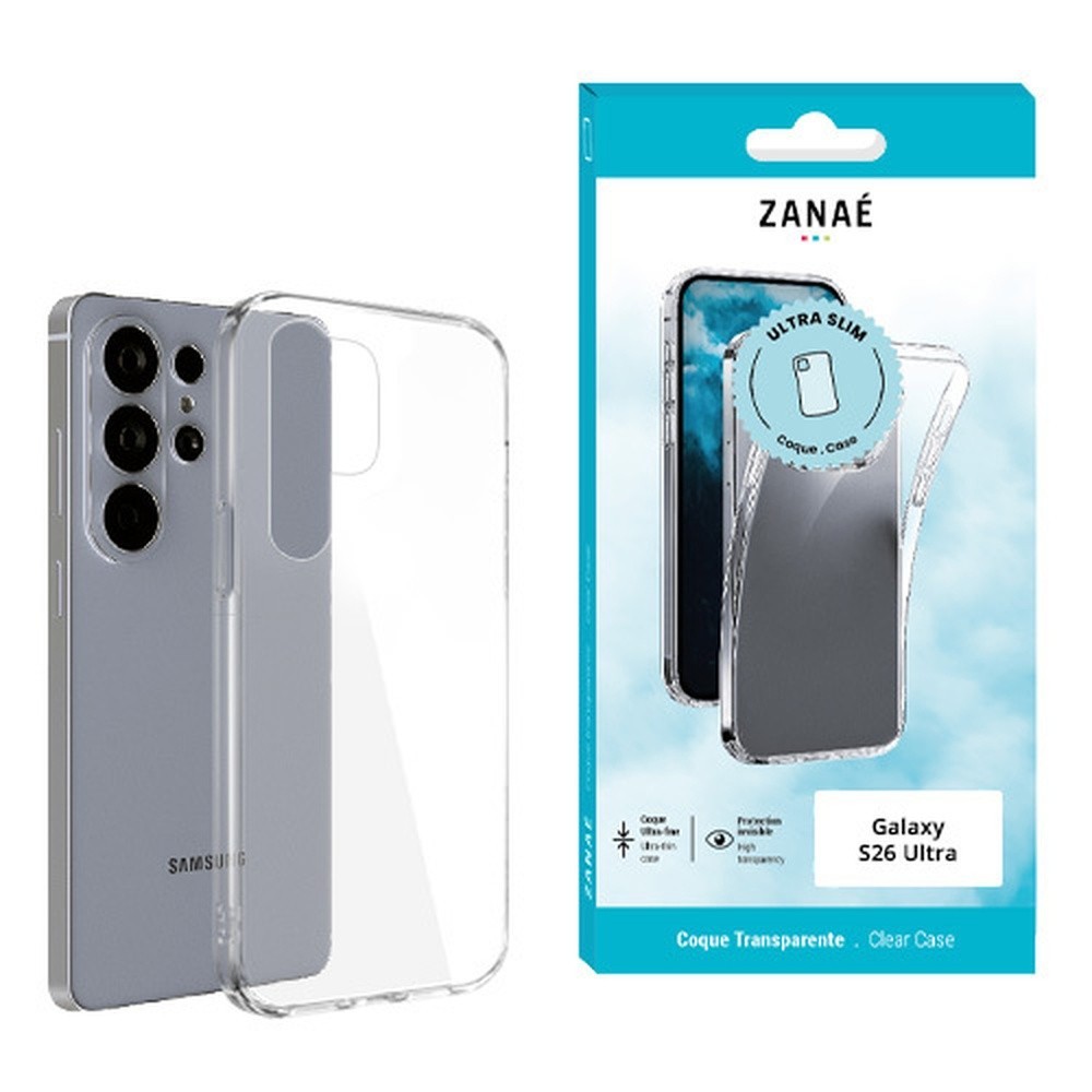 Coque Softgel transparente pour Galaxy S26 Ultra