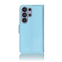 Étui Portefeuille Zanae bleu clair pour Galaxy S26 Ultra