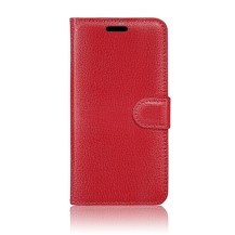 Etui Portefeuille Rouge pour Oppo A5 4G et 5G