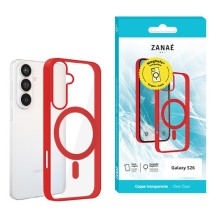 Coque rouge compatible MagSafe pour Galaxy S26