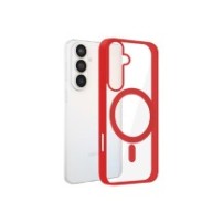 Coque rouge compatible MagSafe pour Galaxy S26