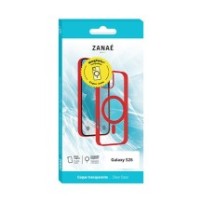 Coque rouge compatible MagSafe pour Galaxy S26