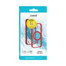 Coque rouge pour Galaxy S26 Ultra compatible MagSafe