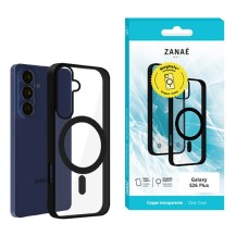 Coque noire compatible MagSafe pour Galaxy S26 Plus