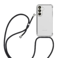 Coque Cordella transparente pour Galaxy S26 avec cordon ajustable