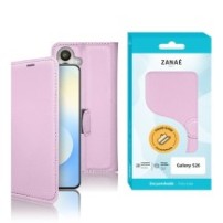 Etui portefeuille Zanae pour Galaxy S26 rose