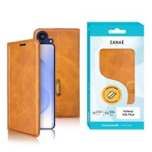 Portefeuille Zanae Columbia couleur moutarde compatible Galaxy S26 Plus
