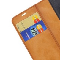 Portefeuille Zanae Columbia couleur moutarde compatible Galaxy S26 Plus