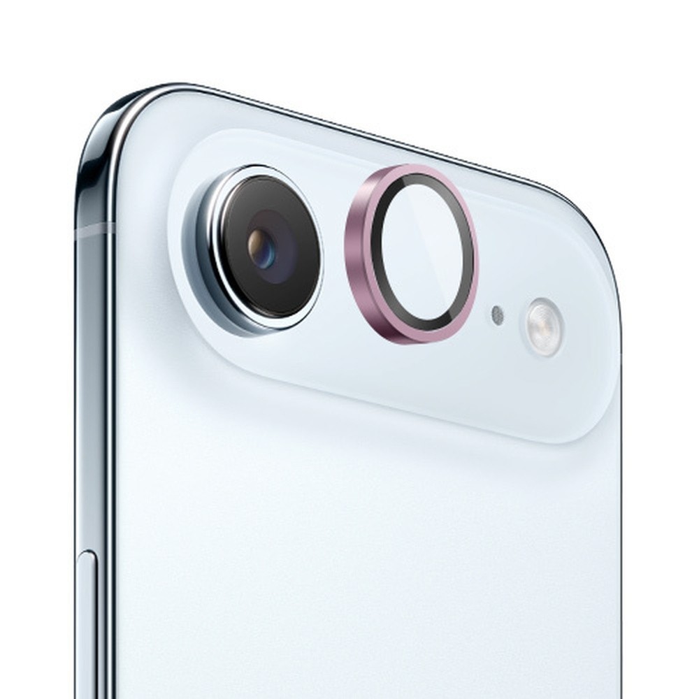 Verre trempé caméra rose pour iPhone Air