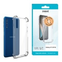 Coque silicone transparente renforcée pour Samsung Galaxy A7 2018