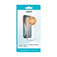 Coque silicone transparente renforcée pour Samsung Galaxy A7 2018