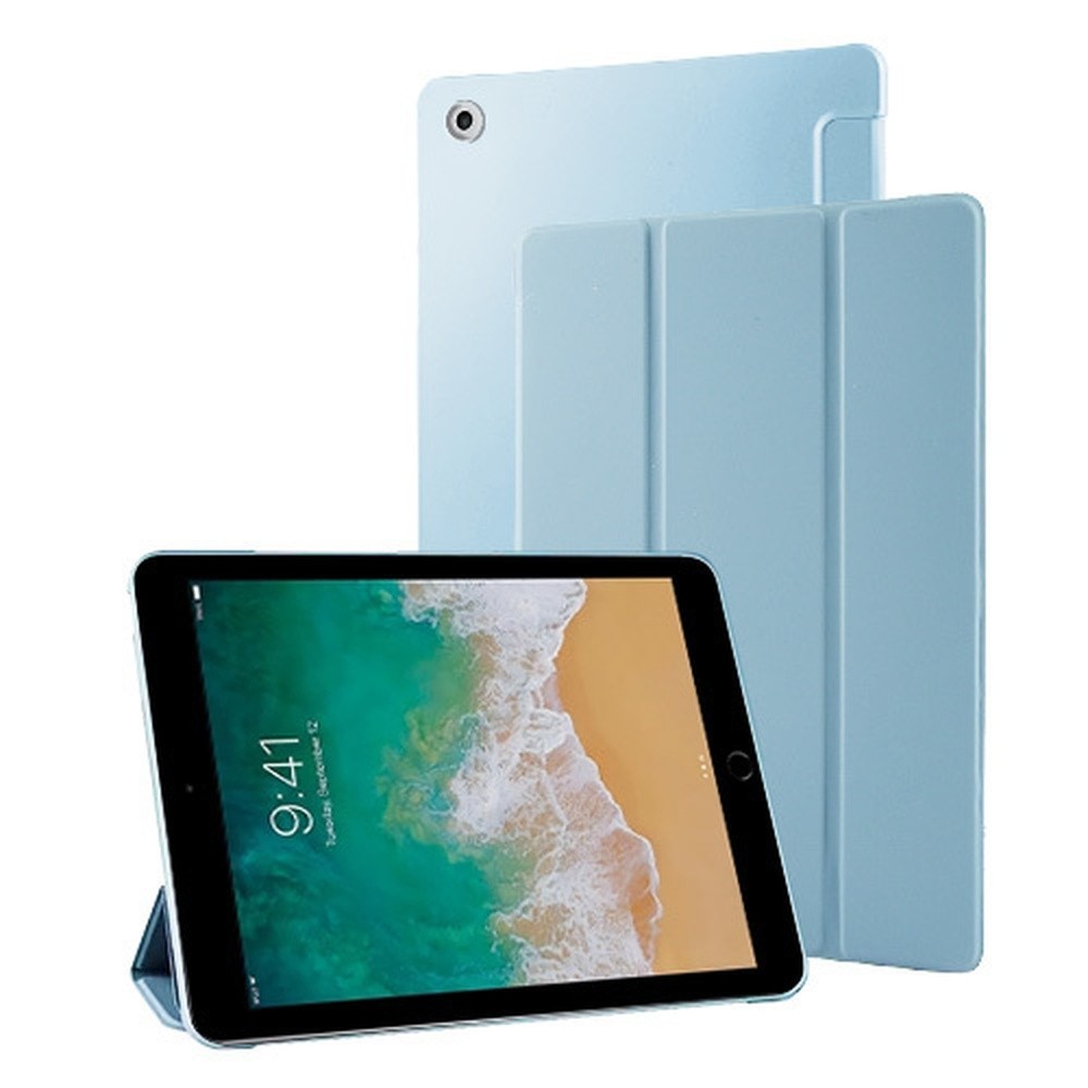 Étui PadMate Lite bleu clair compatible iPad 9.7 pouces