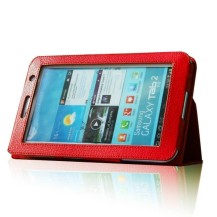 Etui rouge pour Galaxy Tab 2 7 pouces